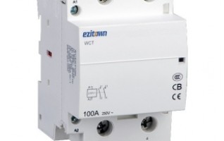 WCT 100A Contactor magnético Modular eléctrico Montaje en carril DIN
