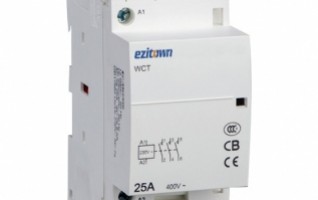 WCT 25A AC Montaje del contactor doméstico AC 2P 3P 4P Operada manualmente