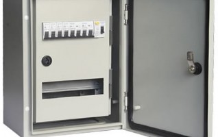 Modular waterproof Metal Enclosure 3 phase power distribution box