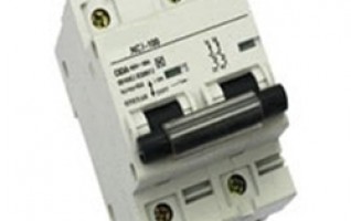380V 415V 125A Mini Circuit breaker 27mm/pole NC-125