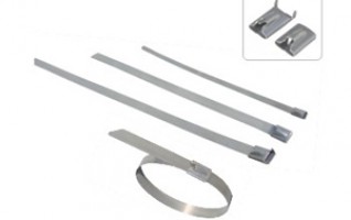 Self Lock Heavy Duty Stainless Steel Metal Cable Lock Tie