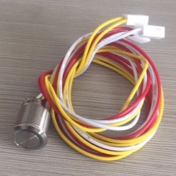 16mm Three color RGB LED push button switch