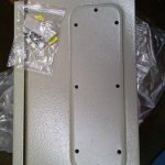 gland plate for metal enclosure