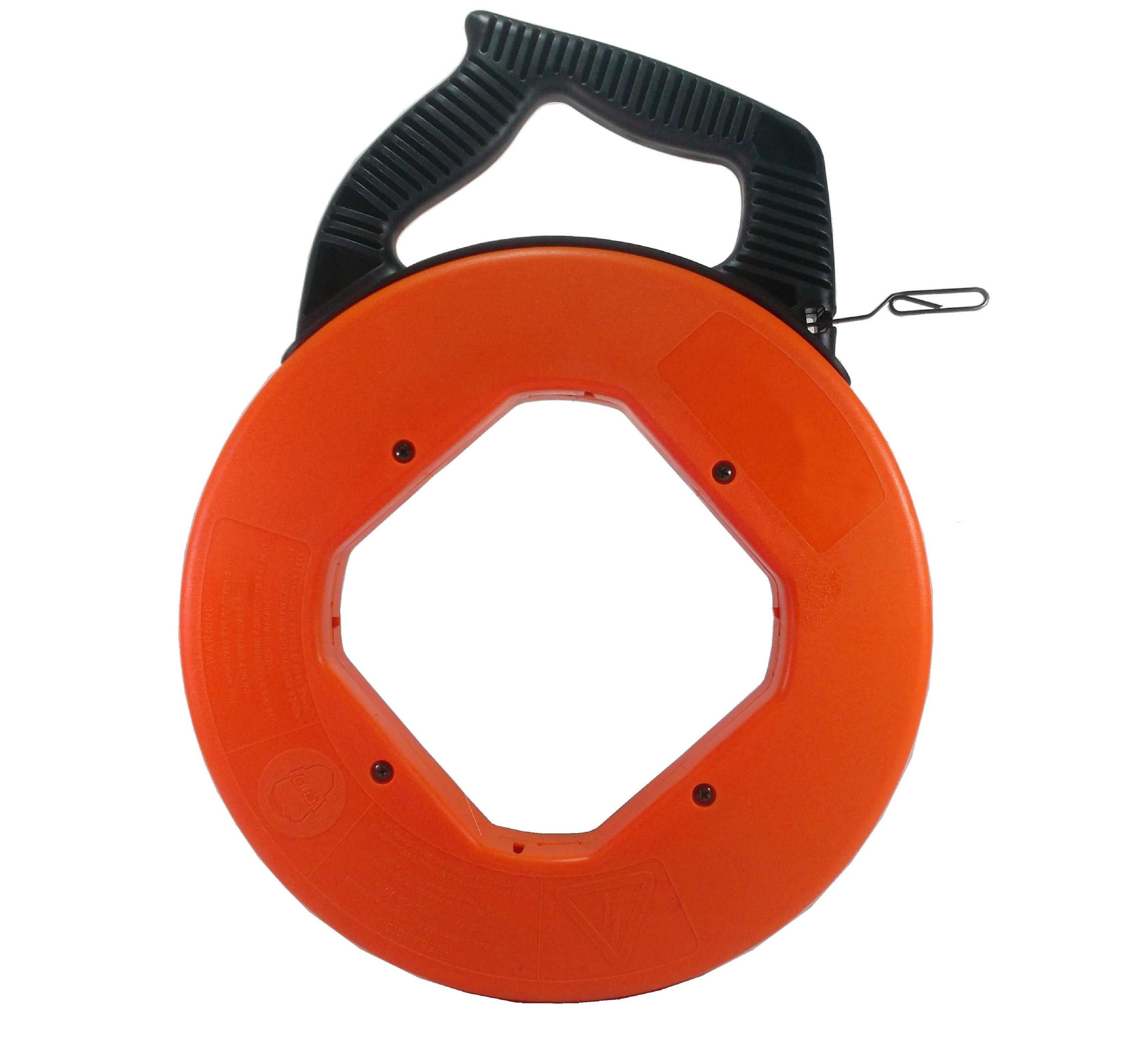 Orange shell of steel Fish Tape 1.3x3mm - Distribution board, circuit  breaker, fish tape, cable marker,anti vandal switch, Thermostat: ezitown