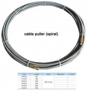 Solid Full Spring Type Cable Puller dia 3.0mm 3.8mm 4.8mm 5.5mm With ...