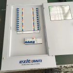 universal DIN RAIL distribution board three phase