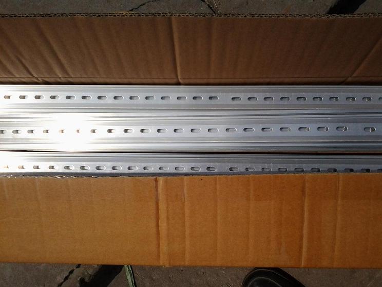 Aluminium din rail 35mm width Distribution board,circuit breaker,fish