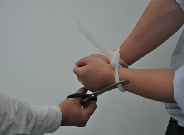 plastic handcuff tie plastic police cable tie2