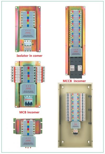 Pan Assembly For Isolator And Mccb Distribution Board Circuit 