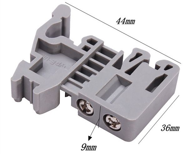 Multi Size Din Rail 35mm 15mm Stopper Din Rail Steel Plastic Fixer -  Distribution board, circuit breaker, fish tape, cable marker,anti vandal  switch, Thermostat: ezitown