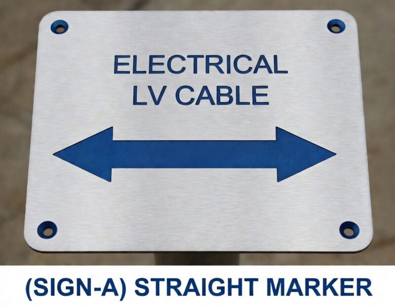 Stainless Steel Cable Marker Plate SS marker - Distribution board ...