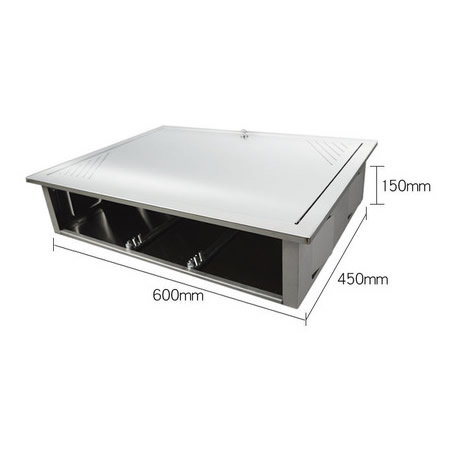 Ezitown High quality Universal detachable box Backplane shelter box for stainless steel water manifold for floor heating Q1329