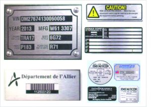 Aluminium Name Plate