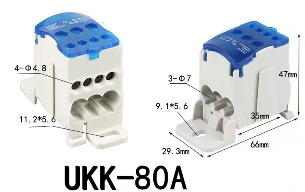 ukk 80a dimension